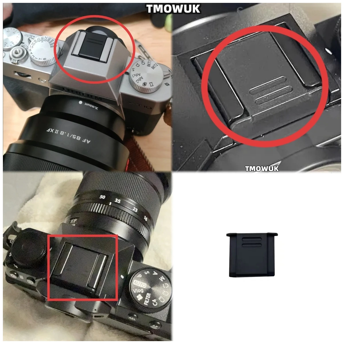 Fujifilm Camera X-T30 Ii - Cache-griffe porte-accessoires pour appareils photo Fujifilm