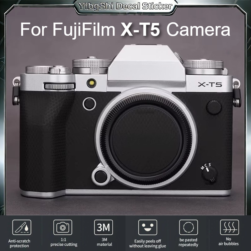 Fujifilm Camera X-T5 - Autocollant pour appareil photo FujiFilm X-T5,