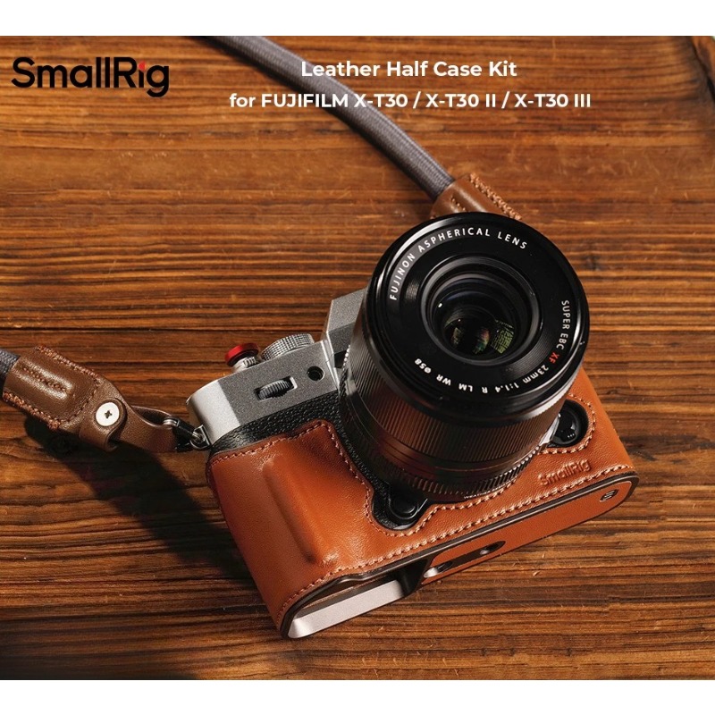 Fujifilm Camera X-T30 Ii - SmallRig Kit demi-étui en cuir 5670
