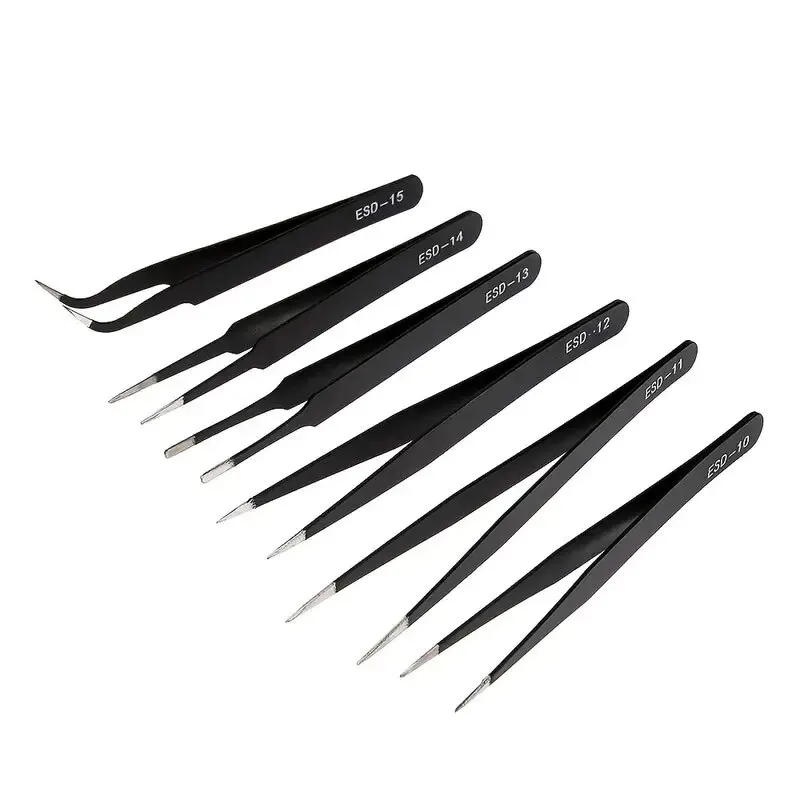 Electronics Repair Tools - Nouvel ensemble de 6 pinces à
