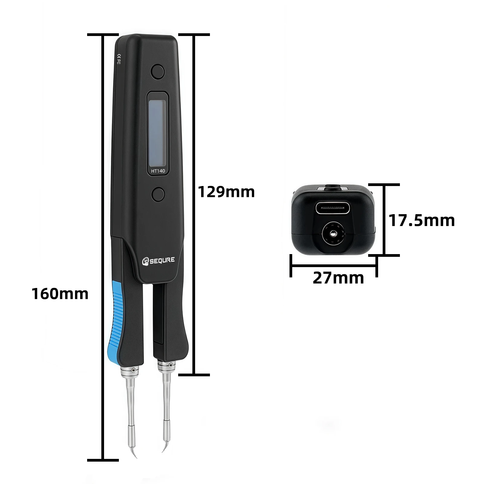 Pince à dessouder chauffante 2 - Smd Tweezer Set avis et prix