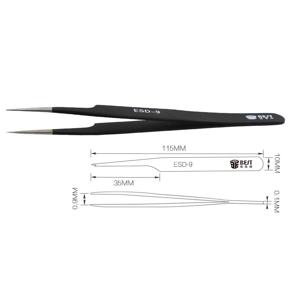 Pincettes antistatiques BST-ES - Smd Tweezer Set avis et prix