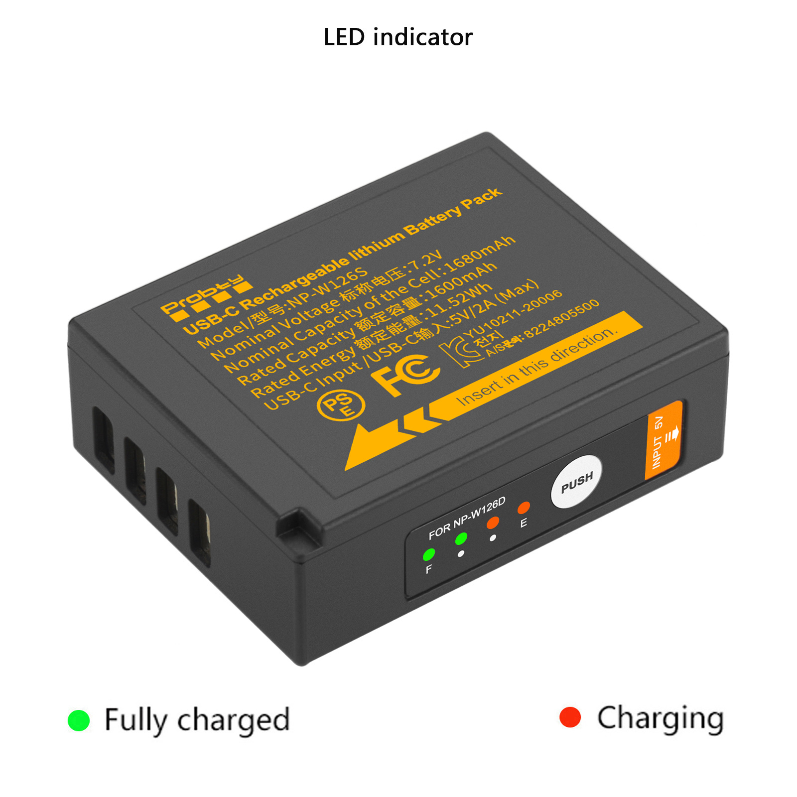 Probty NP-W126S Batterie d'app - Fujifilm Camera X-T30 Ii avis et prix