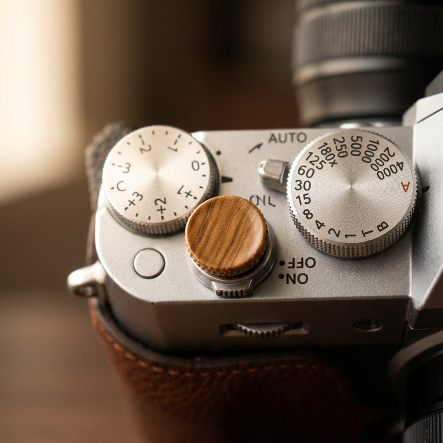 Bouton de déclenchement en boi - Fujifilm Camera X-T5 avis et prix