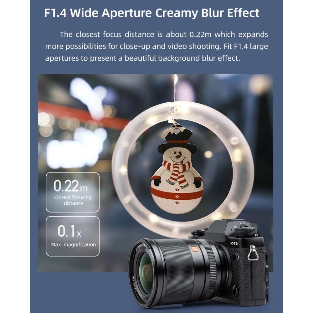 Viltrox 13mm Fuji X F1.4 mise  - Fujifilm Camera X-T30 Ii avis et prix