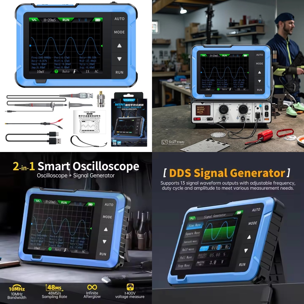 Oscilloscope numérique portabl - Electronics Repair Tools avis et prix