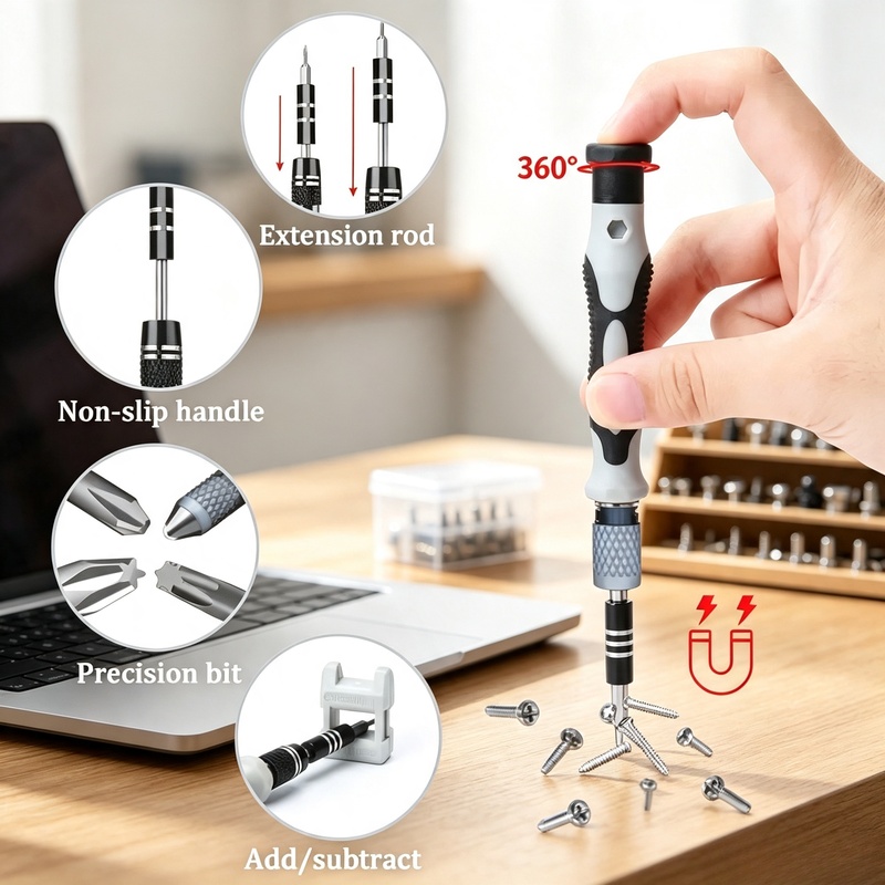 Kit de tournevis de précision  - Electronics Repair Book avis et prix