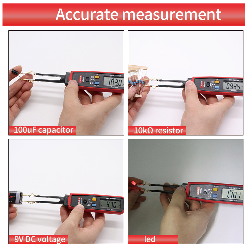 Pincettes numériques UNI-T UT1 - Smd Tweezer Set avis et prix
